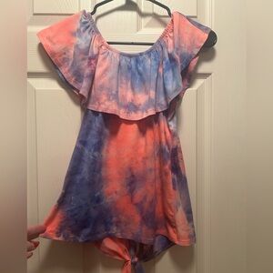 ✨Colorful Tie-Dye Kids Blouse